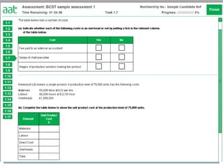 Basic costing sample 1 exam | PPTX