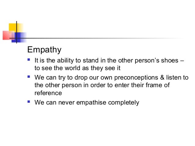 how to show empathy in counselling