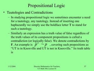 Introduction to Discrete Mathematics Course | PPT
