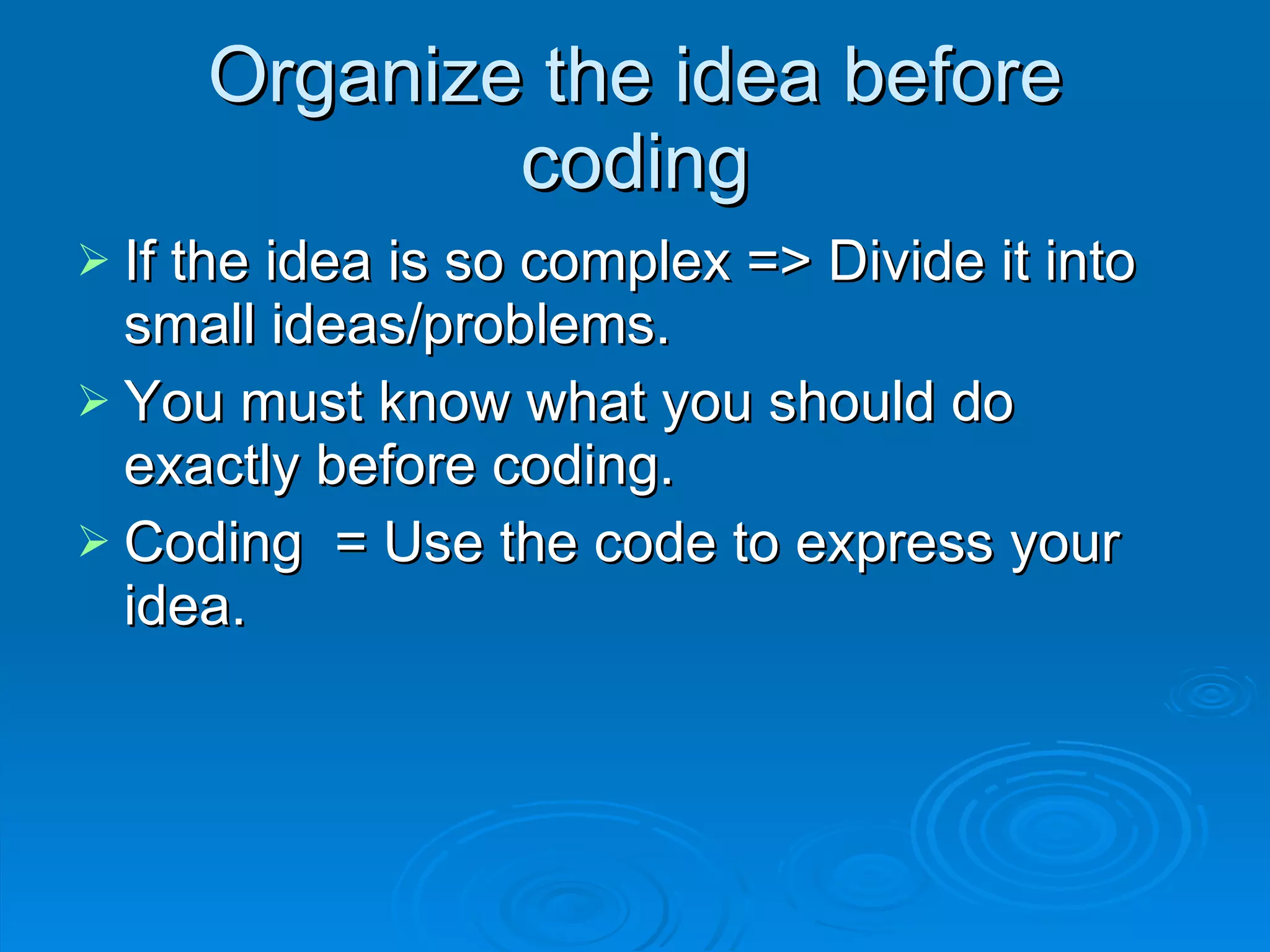 Basic course for junior web developer