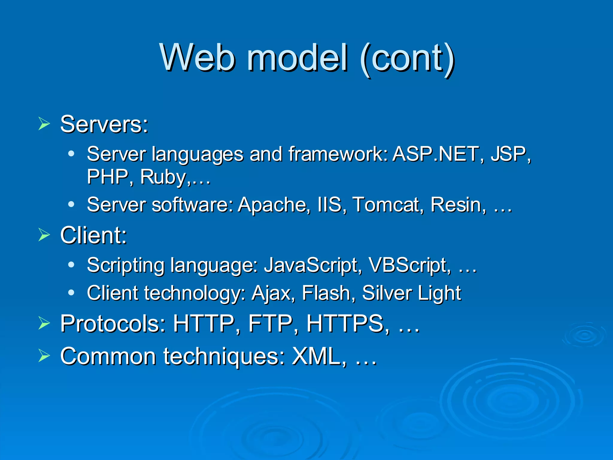 Basic course for junior web developer