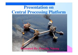 Thai Nippon Steel Engineering and Construction Corporation
Presentation on
Central Processing Platform
Presented By: Preecha Natong
 