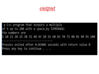 Introduction to Basic C++ Program Examples .pdf