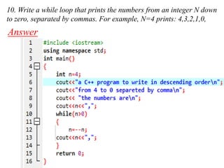 Introduction to Basic C++ Program Examples .pdf