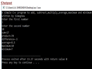 Introduction to Basic C++ Program Examples .pdf