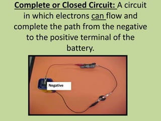 Basic current electricity notes | PPSX