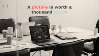 A picture is worth a
thousand words
 