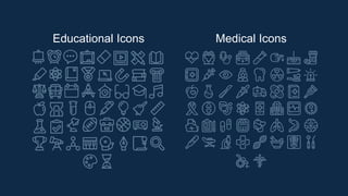 Educational Icons Medical Icons
 