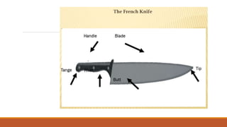 BASIC CUTTING TECHNIQUES for Cookery Grade 10.pptx