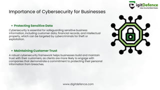 Basic Cybersecurity Services for Every Business presentation | PPT
