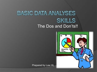 The Dos and Don’ts!!

Prepared by Law HL

 