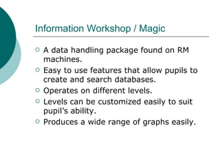 Basic Data Handling | PPT