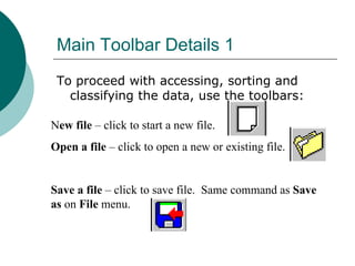 Basic Data Handling