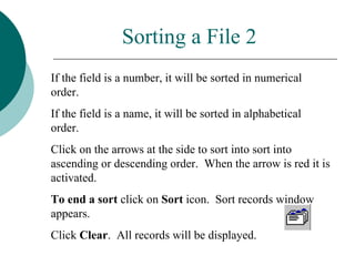 Basic Data Handling