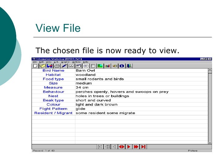 Basic Data Handling