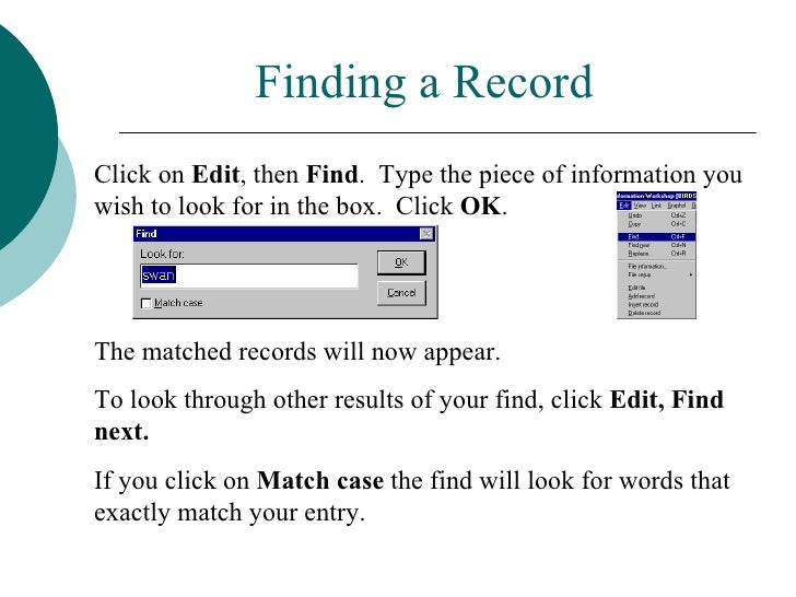 Basic Data Handling