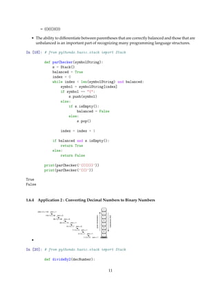 Basic data structures in python | PDF