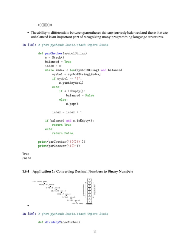 Basic data structures in python | PDF