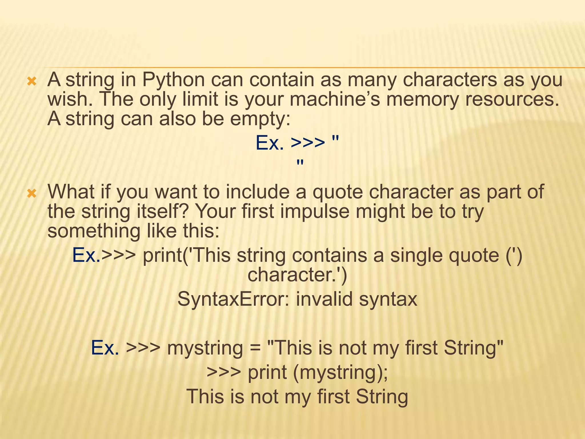 Basic data types in python | PPTX