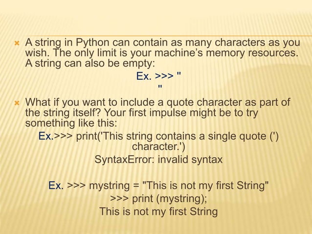 Basic data types in python | PPTX