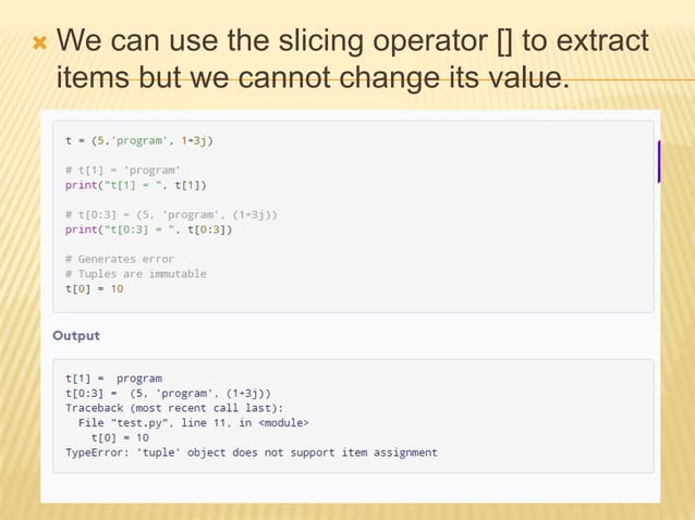 Basic data types in python | PPTX