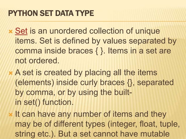 Basic data types in python | PPTX