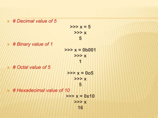 Basic data types in python | PPTX