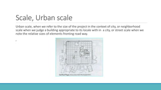 Scale In Urban Design Basic design.pptx