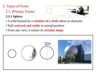 Basic Design I, Form Creation Articulation and Organization (2).ppt