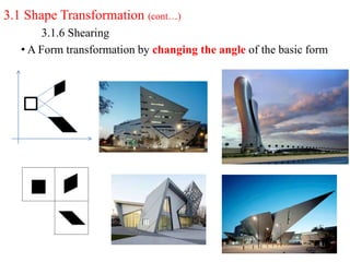Basic Form Transformation Basic Design I, Form Creation Articulation and Organization (2).ppt