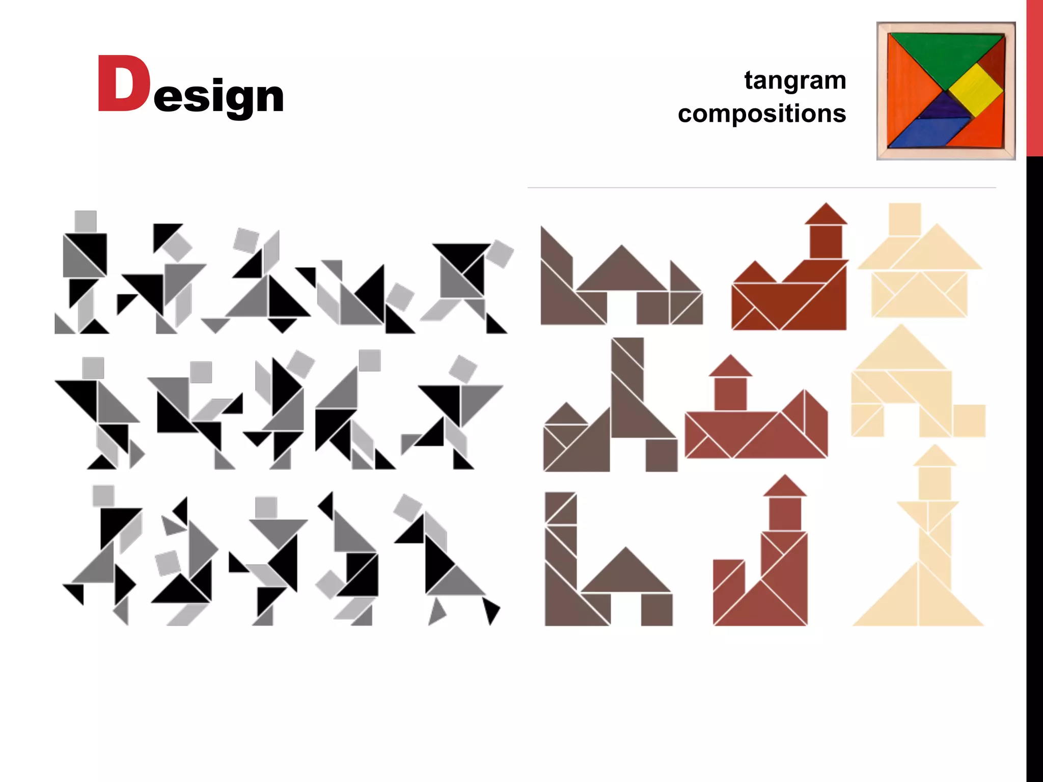 Design tangram
compositions
 