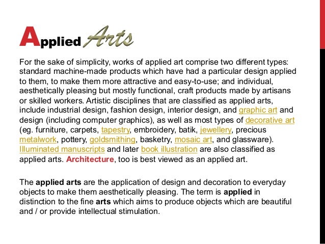 basic design visual arts elements of design applied works