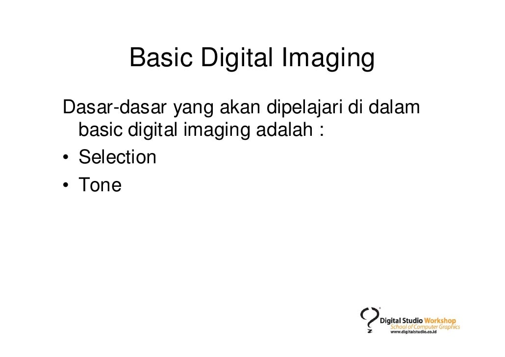 Basic Digital Imaging