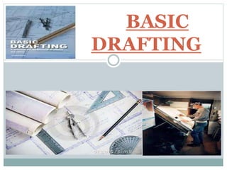 DRAFTING DICTIONARY AN EXPLANATION OF PRECISION DRAWING EQUIPMENT. - ppt  download