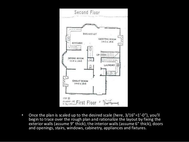 Basic drafting week 10 powerpoint drafting the house floor plan Basic drafting week 10 powerpoint drafting the house floor plan