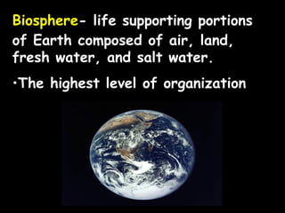 Diosphere Basic ecology notes | PPT