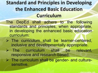 Basic education act 10533 of 2013 | PPTX