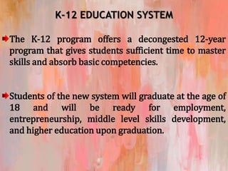 Basic education curriculum | PPTX