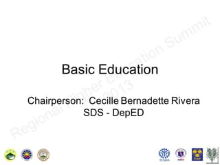 Basic Education Presentation Superfinal