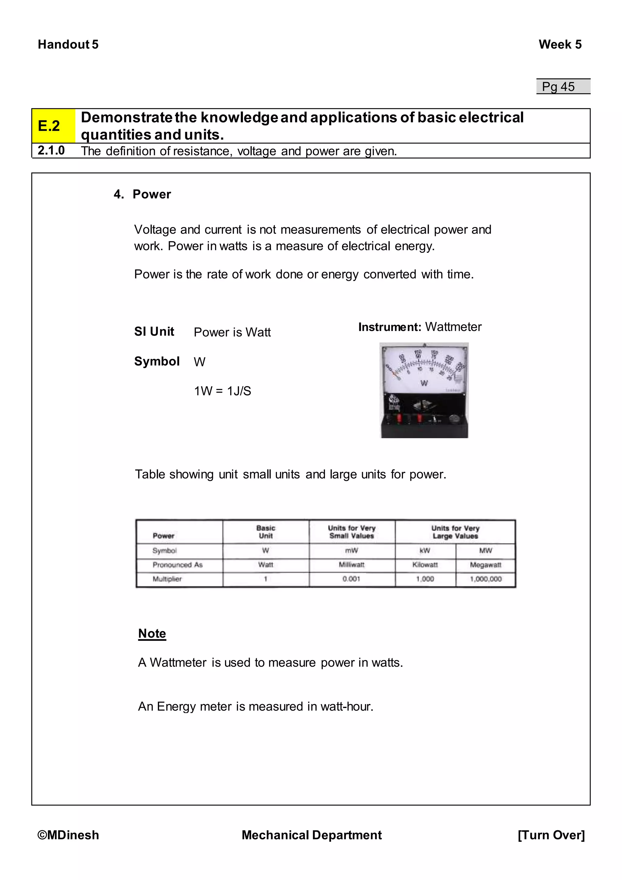 Basic electrical and electronic principles | DOCX