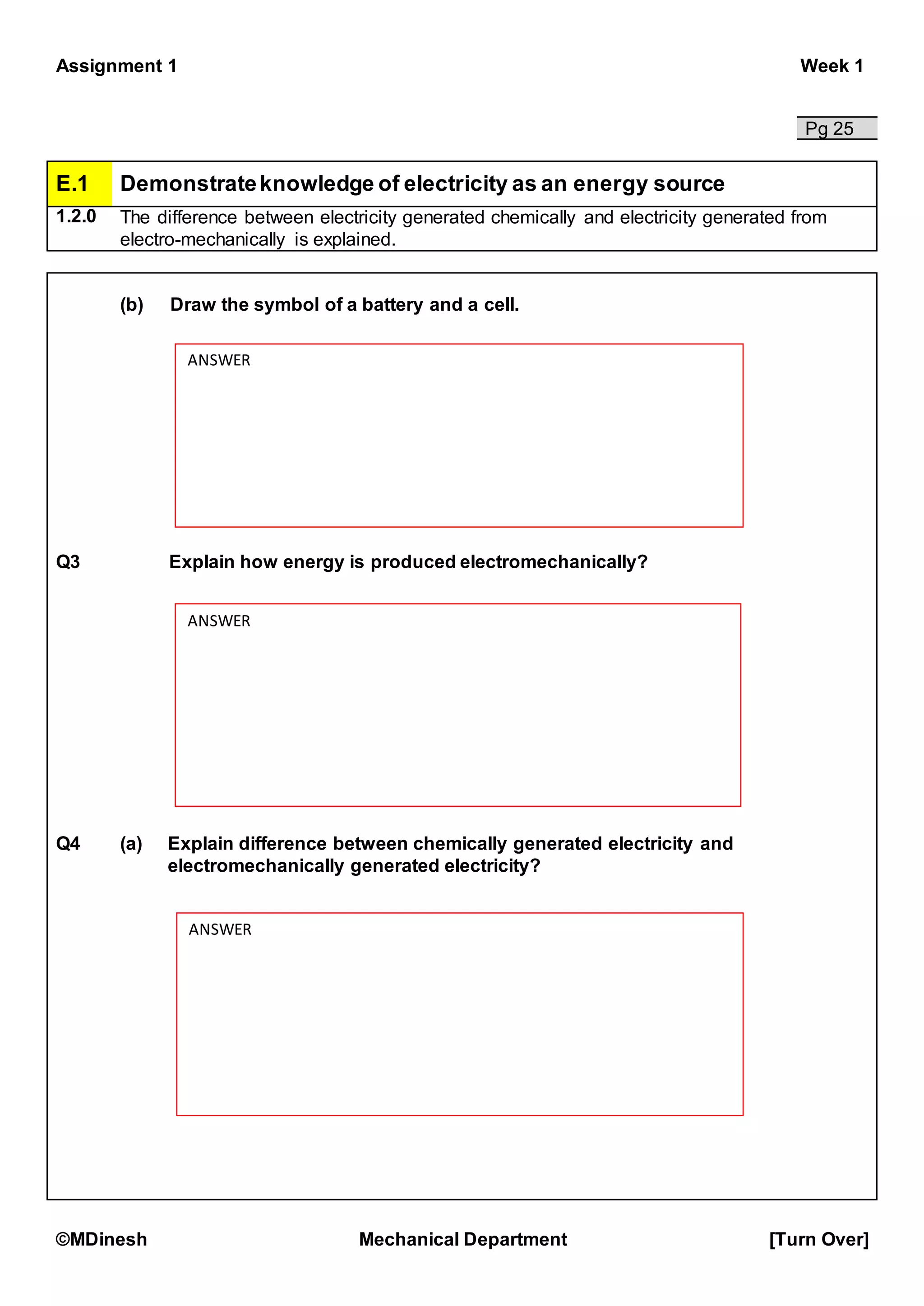 Basic electrical and electronic principles | DOCX