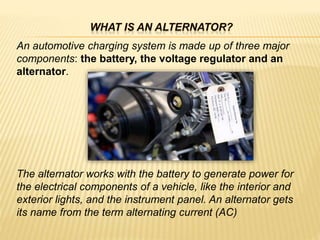 Basic electrical engineering_alternators | PPTX
