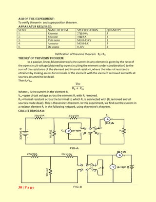 Basic electrical lab manual | DOCX