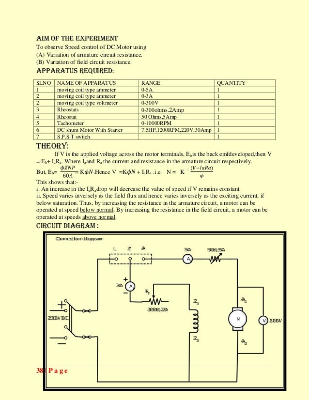 Basic electrical lab manual