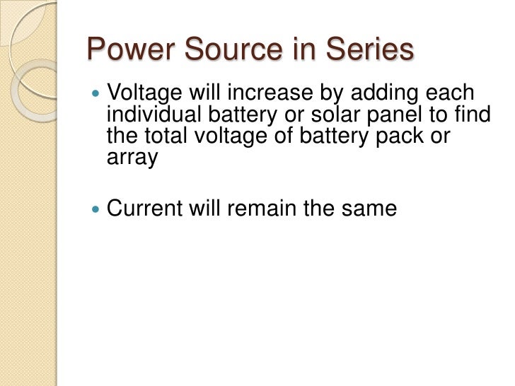 Basic electrical math