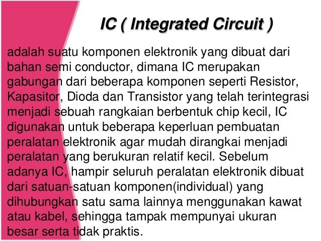 Basic electronic