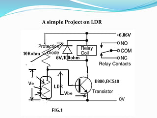 L R Electronic Projects Basic electronic components used in robotics | PPTX