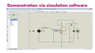 Demonstration via simulation software
 