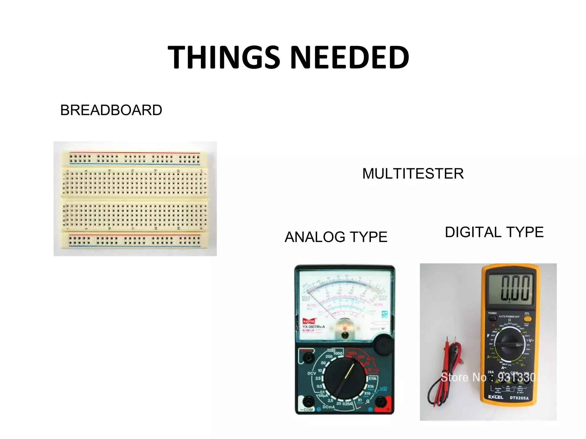 Introduction to Basic electronics | PPT