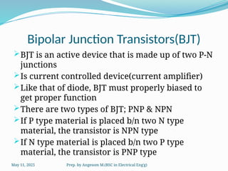Basic Electronics Explained briefly in ppt | PPTX
